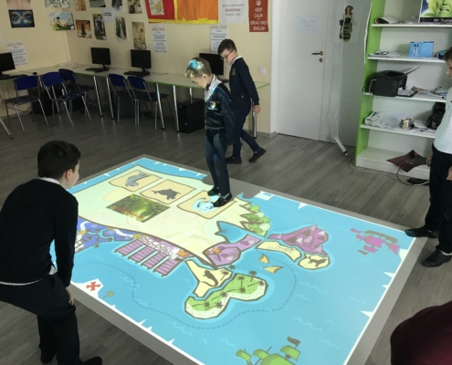 Interaktiv læring er en succes i Ukraine