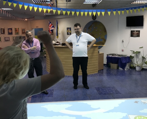 Interaktiv læring er en succes i Ukraine