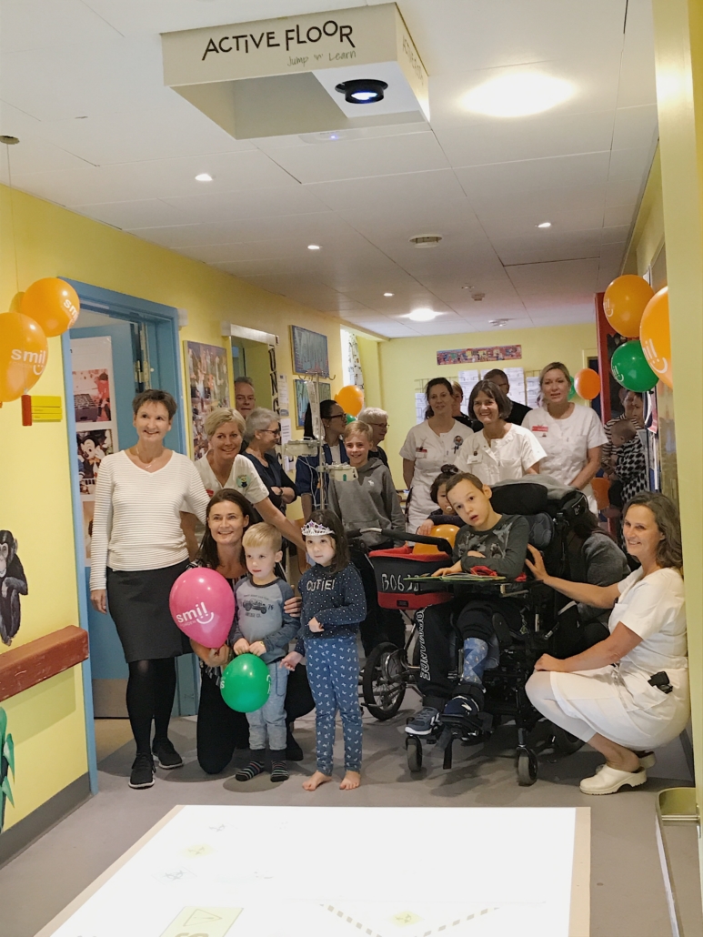 endnu et activefloor er blevet doneret af smilfonden